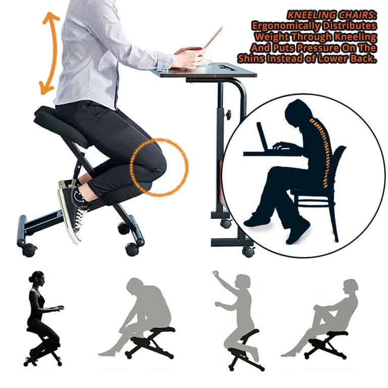 Posture kneeling online chair