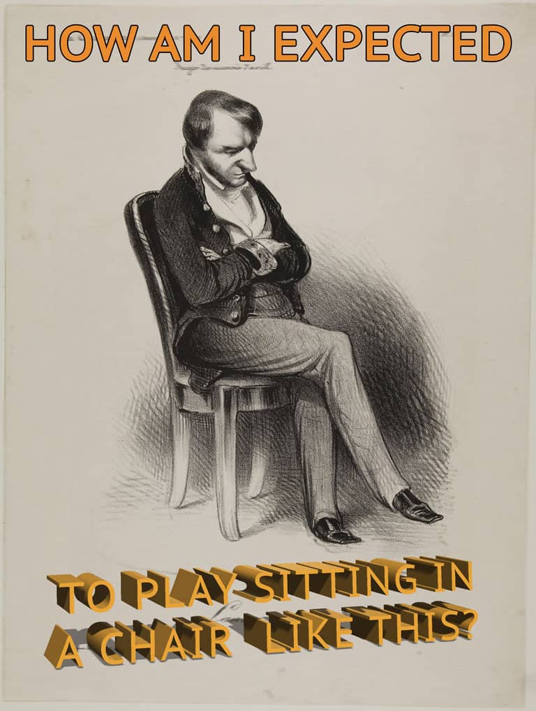 Honore Victorin Daumier 1853 Lannes plate 519 Varient Meme | ChairPickr