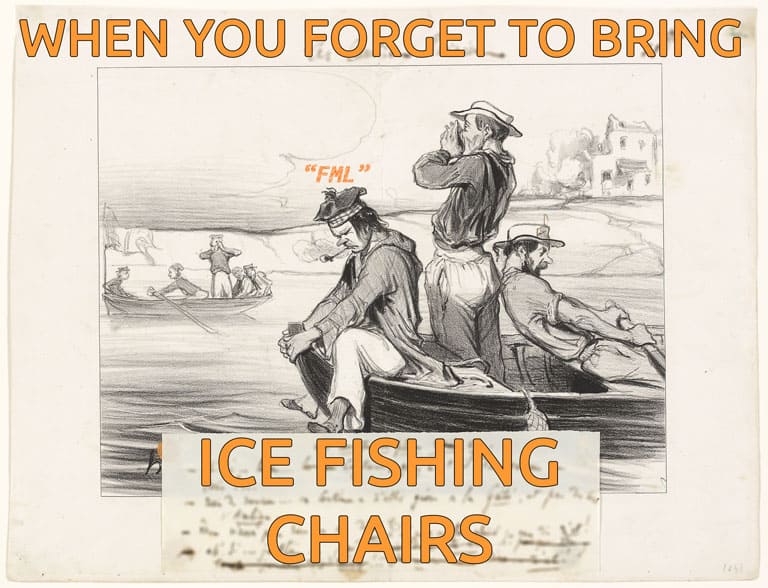 best chairs for ice fishing